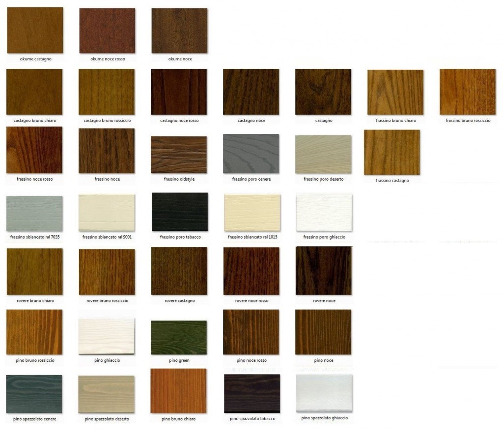 COLORI LEGNO